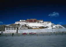 西藏城市素材，布达拉宫图片