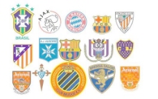 足部图精选欧洲足球俱乐部logo图片