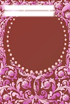 华丽紫色欧式花纹图片