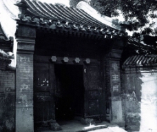老北京胡同历史景观图片