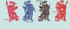 古代人物中国古代四大金刚神话人物图片