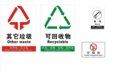 回收 不可回收图片