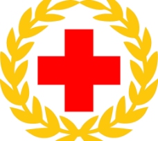 矢量图库中国红十字会麦穗标志图片