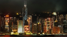 超清晰香港夜景图片