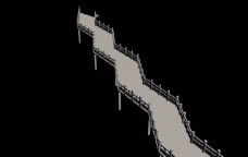 九曲桥（模型贴图全）图片
